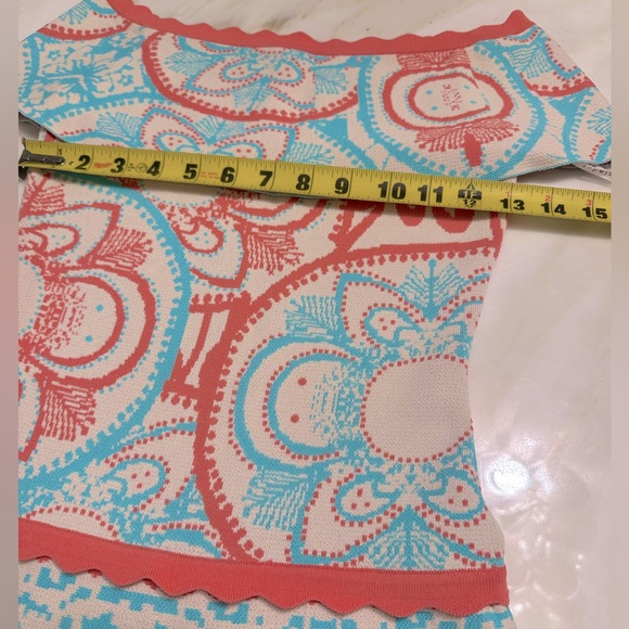 NEW Foxiedox Winnie off shoulder mini dress multi color - Picture 14 of 15